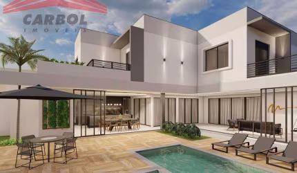 JARDIM ATENAS - REGIÃO DA MALOTA - AT 1.260m² - AC 430m² - 4 SUÍTES