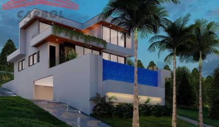 COND. CAPITAL VILLE - 3 SUÍTES - 5 VAGAS - AT 1.260m² - AC 322m² - PISCINA