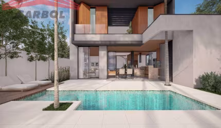 ALPHAVILLE I JUNDIAÍ - 4 SUÍTES - 4 VAGAS - AT 464m² - AC 328m² - PISCINA