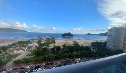 Lindo Empreendimento no José Menino em Santos - Vista Mar.