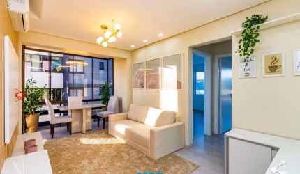 Apartamento para Venda - 62.17m², 2 dormitórios, 1 vaga - Petrópolis