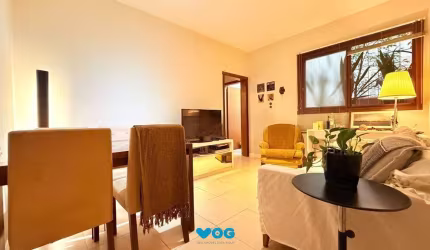 Apartamento térreo com pátio no bairro Santana.