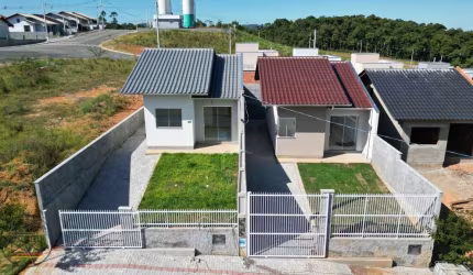 Casa em condomínio fechado com 2 quartos à venda no Arapongas, Indaial , 46 m2 por R$ 294.900