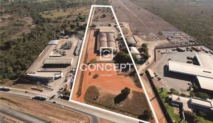 Barracão / Galpão / Depósito com 2 salas para alugar na Br 364, 5100, Distrito Industrial, Cuiabá por R$ 125.640