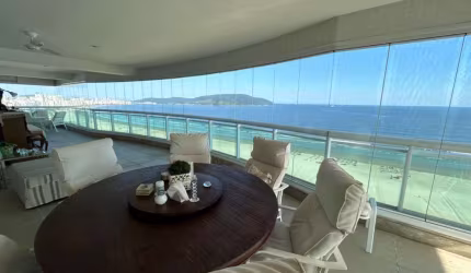 Apartamento de Alto Padrão, Vista Mar em Santos no Gonzaga