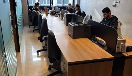 Sala em Santos bairro Centro - cod3770