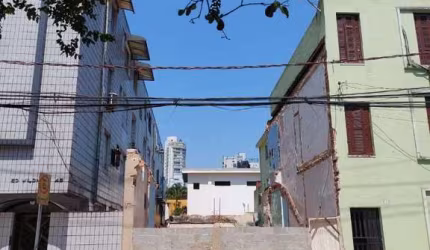 Terreno em Santos bairro Gonzaga