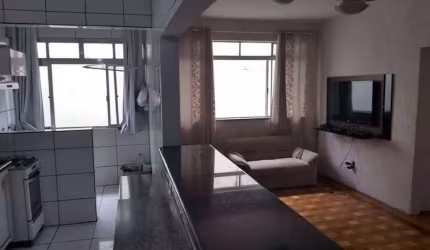 Apartamento com 2 dorms, Vila Mathias, Santos - R$ 349 mil, Cod: 3077