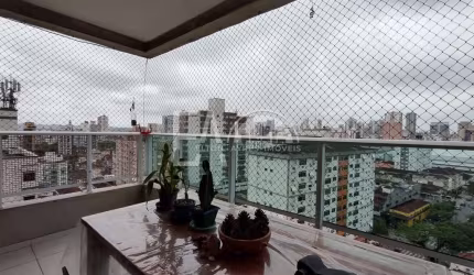 Apartamento com 2 quartos, Campo Grande, Santos - R$ 929 mil, Cod: 4364