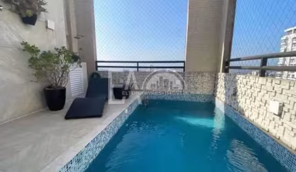 Cobertura com 3 dorms, Embaré, Santos - R$ 2.6 mi, Cod: 4442
