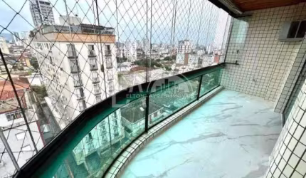 Apartamento com 3 dorms, Embaré, Santos - R$ 1.1 mi, Cod: 4710