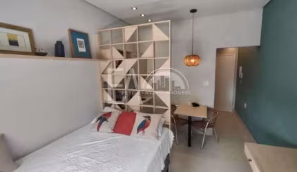 Sala Living com 1 quarto, Ponta da Praia, Santos - R$ 340 mil, Cod: 5685