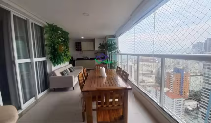 Apartamento para Venda em Santos, Gonzaga, 3 dormitórios, 3 suítes, 5 banheiros, 2 vagas