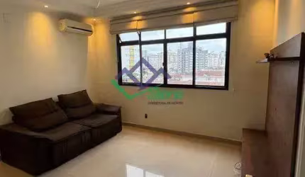 Apartamento para Venda em Santos, Campo Grande, 1 dormitório, 2 banheiros, 1 vaga