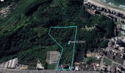 GUARUJÁ - ASTÚRIAS - TERRENO 29.335,61M² COM PROJETO APROVADO RESIDENCIAL