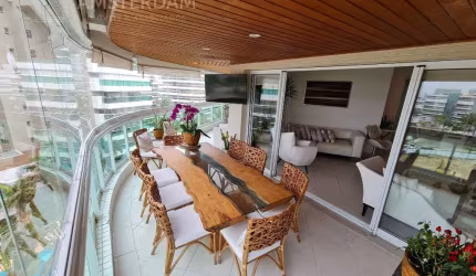 APARTAMENTO NA RIVIERA - PÉ NA AREIA RECUADO COM VISTA DEFINITIVA DO MAR