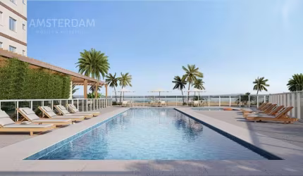 Lançamento pé na areia na Vista Linda com 1,2 e 3 dormitórios com varanda gourmet