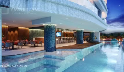 Construtora Miramar, Litoral Sul, Lançamento Ponta da Praia - Ilhas Resort Santos - Apartamento em Santos Sp