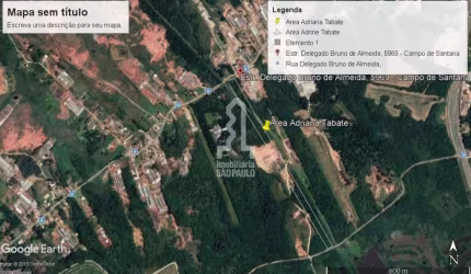 Terreno à venda na Estrada Delegado Bruno de Almeida, 5969, Campo de Santana, Curitiba por R$ 8.000.000