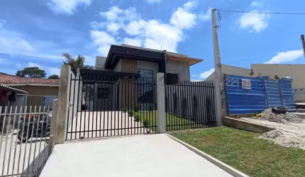 Casa com 3 quartos à venda na Rua Jasmim, 229, Campina da Barra, Araucária por R$ 434.000