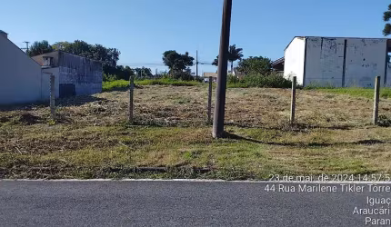 Terreno à venda na Rua Marilene Tikler Torres, S/Nº, Iguaçu, Araucária por R$ 450.000