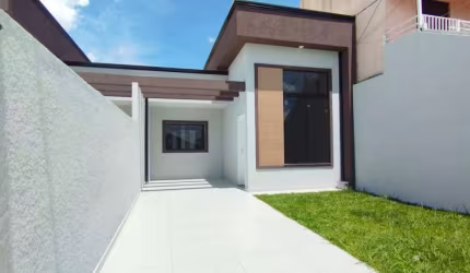 Casa com 3 quartos à venda na Rua Wandor Wallace Fialla, 205, Capela Velha, Araucária, 70 m2 por R$ 480.000