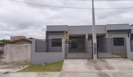 Casa com 2 quartos à venda na Rua das Orquídeas, 2066, Campina da Barra, Araucária, 69 m2 por R$ 350.000