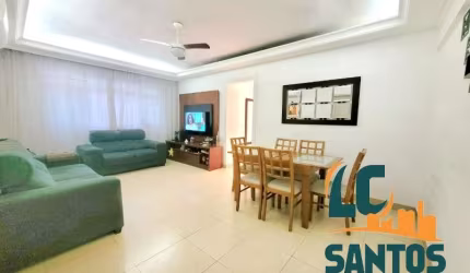 Apartamento com 3 quartos à venda na Rua Visconde de Cayru, 72, Campo Grande, Santos, 146 m2 por R$ 600.000