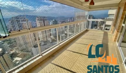 Apartamento com 2 quartos à venda na Praça Fernandes Pacheco, 10, Gonzaga, Santos, 110 m2 por R$ 1.550.000