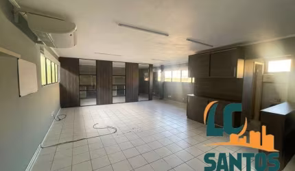 Sala comercial com 1 sala para alugar na Avenida Affonso Penna, 755, Aparecida, Santos, 100 m2 por R$ 2.200