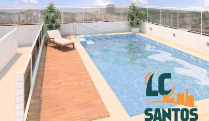 Apartamento com 2 quartos à venda na Rua São José, 132, Embaré, Santos, 54 m2 por R$ 770.000
