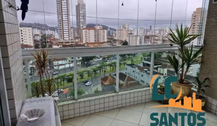 Apartamento com 3 quartos à venda na Rua Ceará, 20, Pompéia, Santos, 127 m2 por R$ 1.200.000