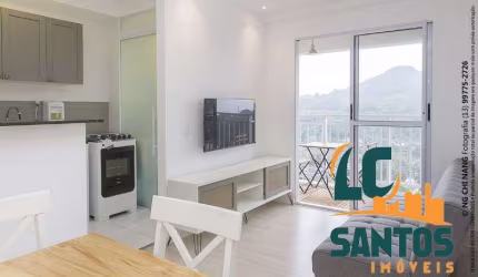 Apartamento com 2 quartos à venda na Rua Maria dos Reis, 4511, Morro Nova Cintra, Santos, 62 m2 por R$ 380.000