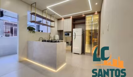 Apartamento com 2 quartos à venda na Rua Venâncio José Lisboa, 53, Ponta da Praia, Santos, 83 m2 por R$ 650.000