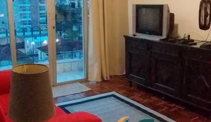 APARTAMENTO NO BOQUEIRÃO DE 1 DORMITÓRIO COM VARANDA - 83M² - 1 VAGA DE GARAGEM.