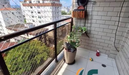 Apartamento com Vista Livre e Área de Lazer no Embaré Santos