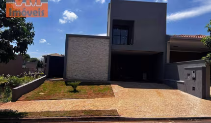 Casa 3 suítes por R$ 970.000 - Condomínio Valência - Ribeirão Preto/SP
