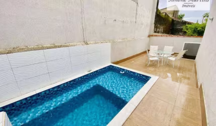 Sobrado com 2 dormitórios à venda, 71 m² por R$ 295.000,00 - Pedreira - Mongaguá/SP
