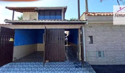 Sobrado com 3 dormitórios à venda, 140 m² por R$ 320.000,00 - Itaóca - Mongaguá/SP