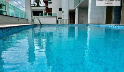 Apartamento com 2 dormitórios à venda, 87 m² por R$ 480.000 - Aviação - Praia Grande/SP