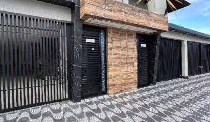 Maravilhosa casa em Village LADO PRAIA com acabamento impecável na Praia Grande, Residencial localizado no bairro MARACANÃ!