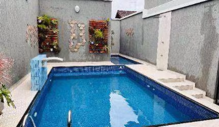 Maravilhosa casa em Village LADO PRAIA em PRAIA GRANDE - SP