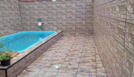 Casa com 3 dormitórios à venda, 90 m² por R$ 405.000,00 - Vila Dinópolis - Mongaguá/SP