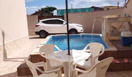 SOBRADO COM PISCINA COM 2 QUANTOS E 1 SUÍTE