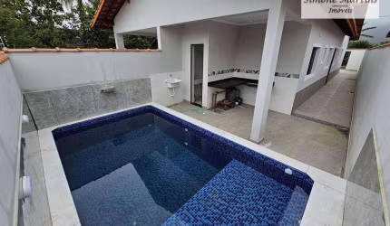Casa com 3 dormitórios à venda, 72 m² por R$ 419.900,00 - Nova Itanhaém - Itanhaém/SP