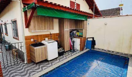Casa com 2 dormitórios à venda, 56 m² por R$ 290.000,00 - Jardim Leonor - Mongaguá/SP