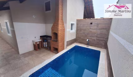 Casa com 3 dormitórios à venda, 75 m² por R$ 450.000,00 - Jardim Corumbá - Itanhaém/SP