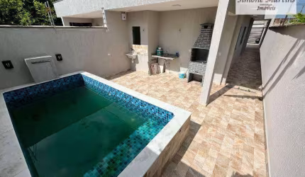 Casa com 2 dormitórios à venda, 81 m² por R$ 350.000,00 - Jardim Magalhães - Área Verde - Itanhaém/SP
