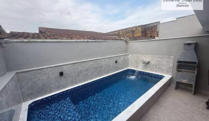 Casa com 3 dormitórios à venda, 70 m² por R$ 379.900,00 - Flórida Mirim - Mongaguá/SP