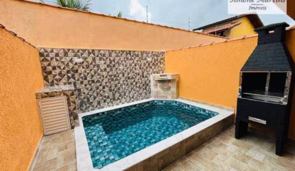 Sobrado com 2 dormitórios à venda, 59 m² por R$ 319.000,00 - Cibratel II - Itanhaém/SP